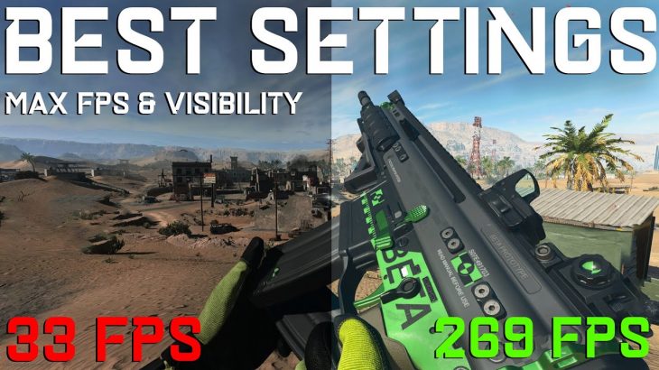 BEST Modern Warfare 2 Settings for Max FPS and VISIBILITY | MW2 PC Guide for Maximum Performance