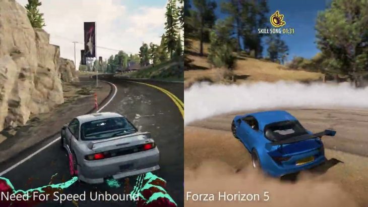 Need For Speed Unbound Vs Forza Horizon 5 PC Max Settings 1440p 60FPS