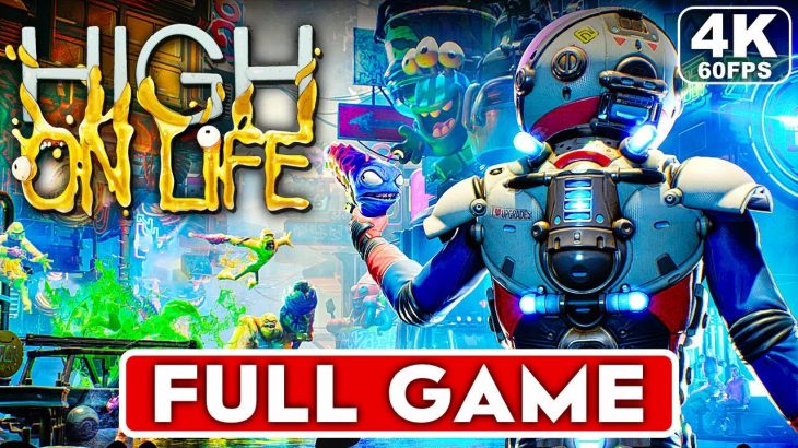 HIGH ON LIFE Gameplay Walkthrough Part 1 FULL GAME [4K 60FPS PC] – No Commentary