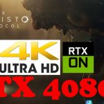 The Callisto Protocol (PC) Max Settings RTX ON 4K60FPS NVIDIA RTX 4080 with FPS Counter