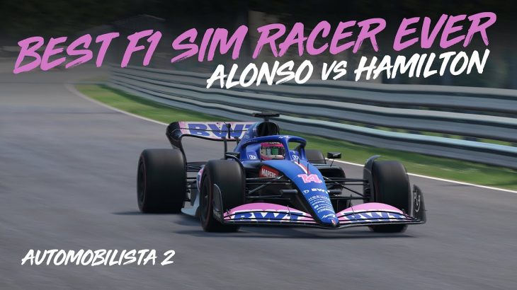 BEST F1 SIM RACER EVER // AUTOMOBILISA 2 MODDED // ALONSO vs HAMILTON // PC MAX SETTINGS