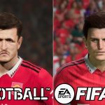 FIFA 23 vs eFootball 2023 * RTX 4K * Manchaster United Player Faces Comparison – PC Max Setting