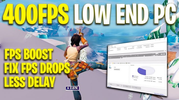 How to Boost FPS in Fortnite Chapter on Low End PC – MAX FPS & Less Delay!