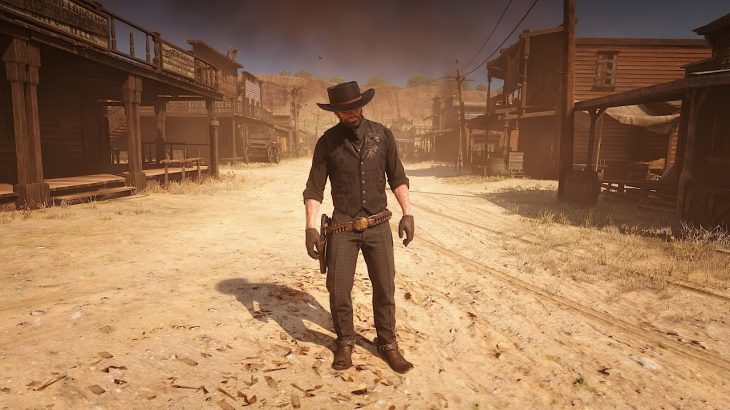 Playing as Gunslinger in Red Dead Redemption 2 [PC] Max ULTRA Settings | 4K/60 FPS