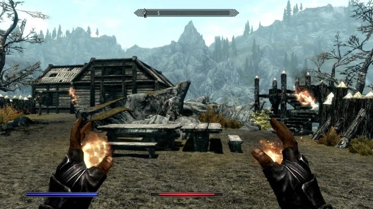 SKYRIM – (THUNDERBOLT, ICE SPIKE, FIREBALL) [PC] – MAX GRAPHICS