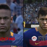 PES 16 vs FIFA 16 Faces | PC Max Settings | Full HD