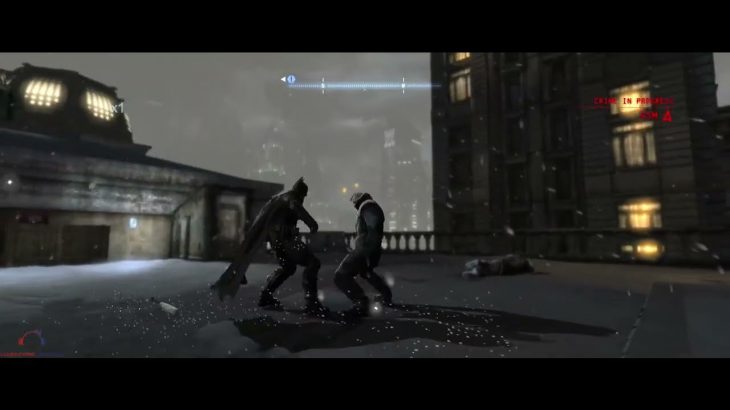 Batman Arkham Origins PC Max Settings Ultrawide Gameplay  Beating Thugs up and unlocking comms tower