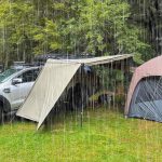 Camping in Rain Storm – Perfect Car Tent
