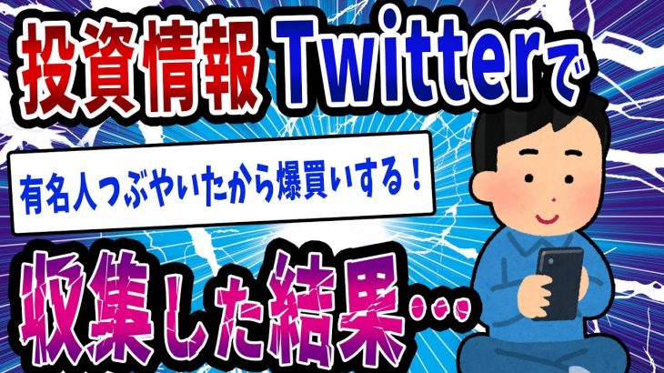 【FX・仮想通貨】投資情報をTwitterで収集して爆買いした結果…ジゴクが待っていた…私はこうやって人生が狂いました！悲惨な体験談まとめ【ゆっくり解説】