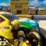 NASCAR Heat 3 Kyle Busch Pit Stop Gameplay (PC Max Settings Ultra) [1080p60FPS]