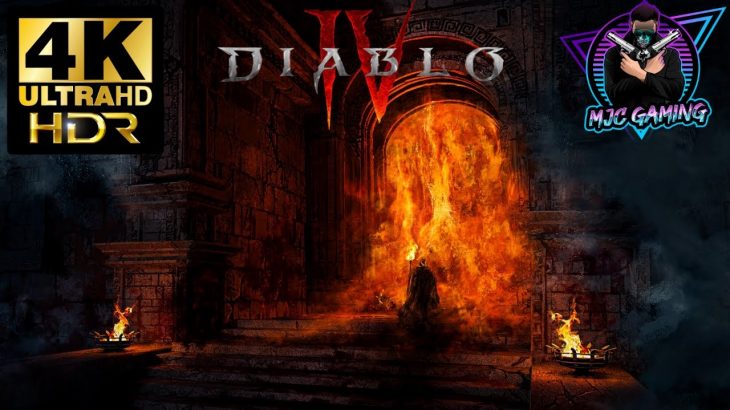 Diablo 4 HDR | Rogue | Cathedral of Light Capstone Dungeon | 4K60 | PC MAX Settings