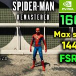 GTX 1660 Ti | Spider man Remastered PC Max Settings 1440p | FSR 2.0