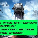 Star Wars: Battlefront PC Max Settings 4K Gameplay – 980Ti