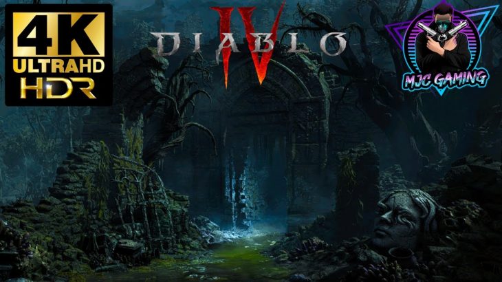 Diablo 4 HDR | Rogue | Witchwater Level 27 Nightmare  Dungeon | 4K60 | PC MAX Settings