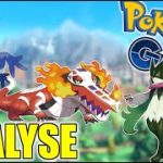 Analyse de Miascarade, Flâmigator & Palmaval dans Pokémon Go