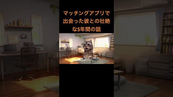 【猫ミーム】マッチングアプリで出会った彼との壮絶な5年間の話①