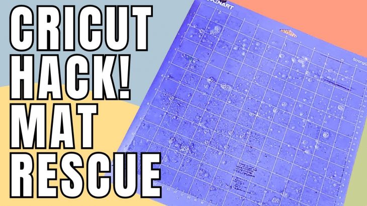 Cricut Hack: CLEAN Your Mat in MINUTES / This ACTUALLY Works!