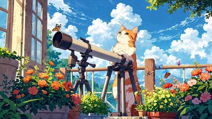 Start Your Summer Day Happier 🐱 Early Morning Lofi 🐱 Summer Lofi Songs 🐱 Lofi Cat Music