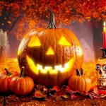 Relaxing Halloween Music 🎃 Dark, Spooky Sounds with Pumpkin Jack O’ Lanterns – Halloween Ambience